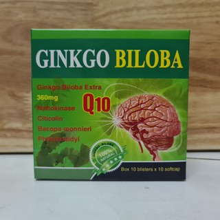 Viên uống bổ não Ginkgo Biloba 360 Tăng cường lưu thông máu