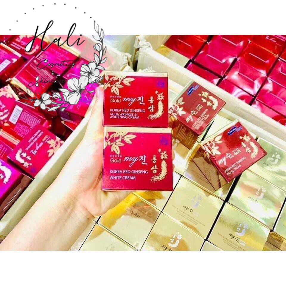 Kem nhân sâm - Kem trắng da chiết xuất nhân Sâm Ngày và Đêm My Gold 50ml [Chính Hãng Hàn Quốc]