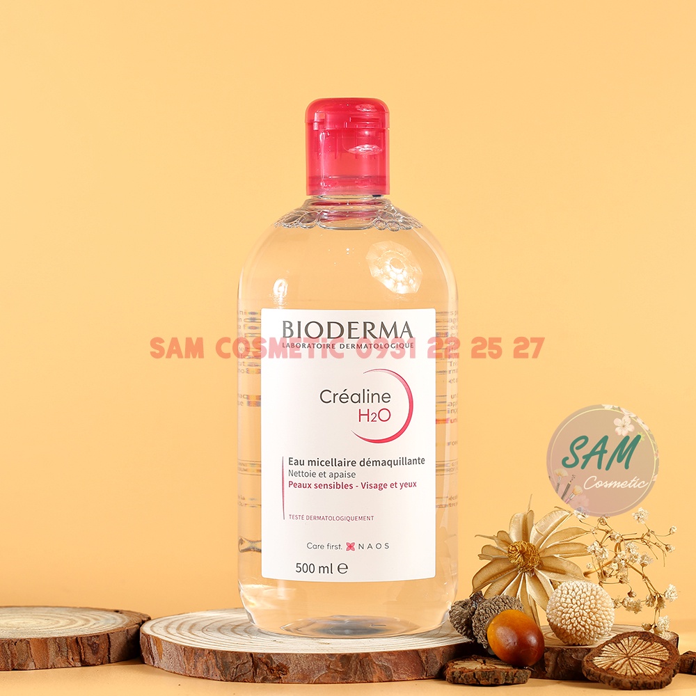 Nước Tẩy Trang Bioderma Créaline H2O, Bioderma Sébium H2O