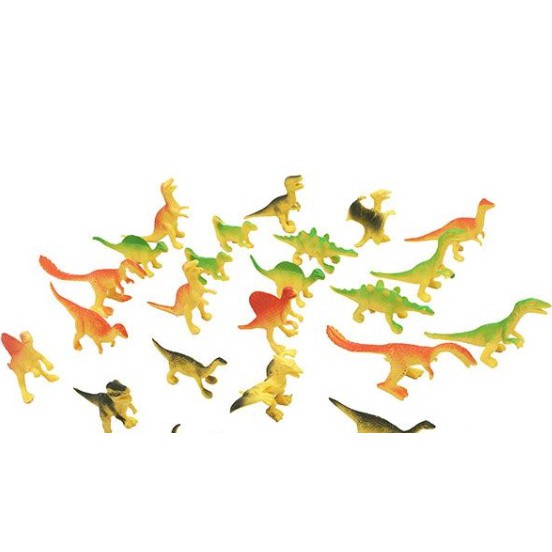 Bộ đồ chơi 24 loài khủng long tuyệt chủng mini bằng nhựa Dinosaur