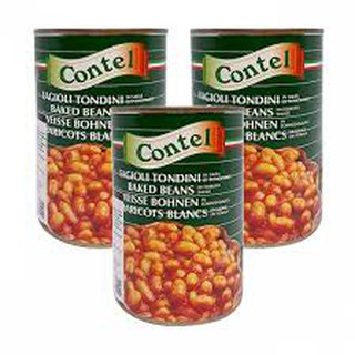 Contel các loại đậu lon ( 400Gr/  lon)