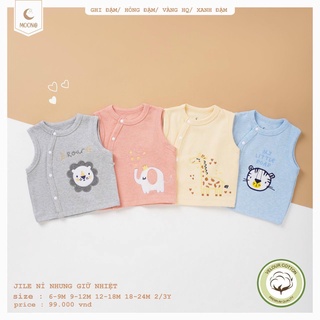 Áo Gile Nỉ cho bé Moon
