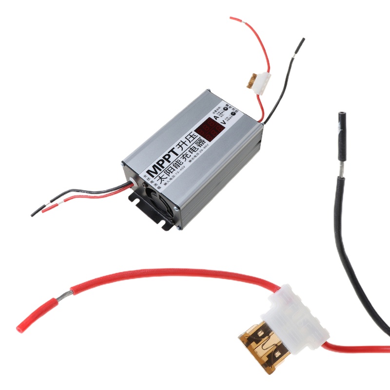 Bộ Điều Khiển Sạc Pin Năng Lượng Mặt Trời MPPT 10A Tăng Cường 13-45 Bước Lên 29-85V 24V 36V 48V 60V 72V