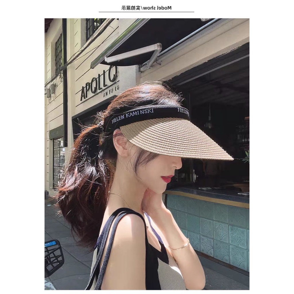 Mũ Lưỡi Trai Nửa Đầu Chống Nắng Cao Cấp Thời Trang Mùa Hè Cho Nữ