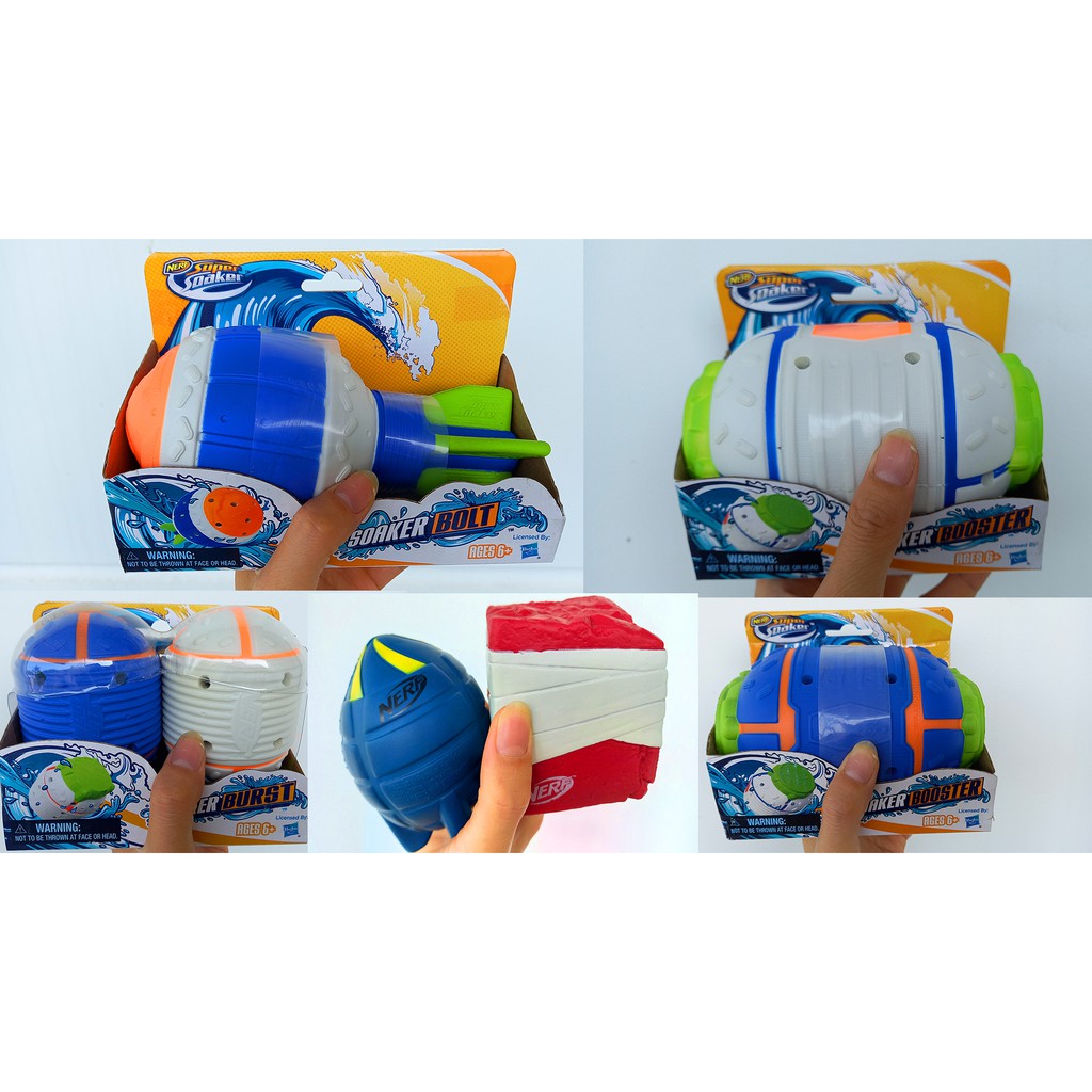 Đồ Chơi Nước Nerf : Bóng Ném Super Soaker - Đồ Chơi Đi Bơi