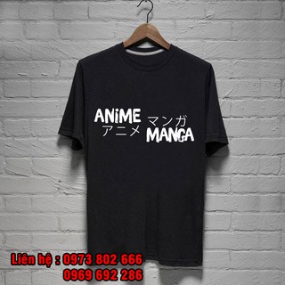 🔥HOT🔥 🔥Mẫu áo thun unisex - áo anime Manga mới dành cho các fan Otaku