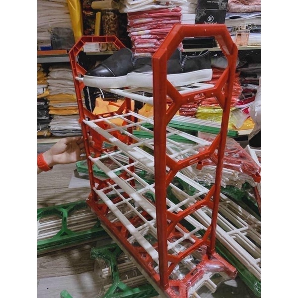 Kệ Giày 4 Tầng Nhựa