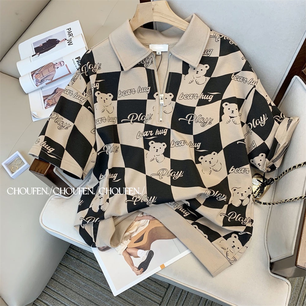 Bộ đồ ngắn thể thao mùa hè giản dị dễ thương cho nữ