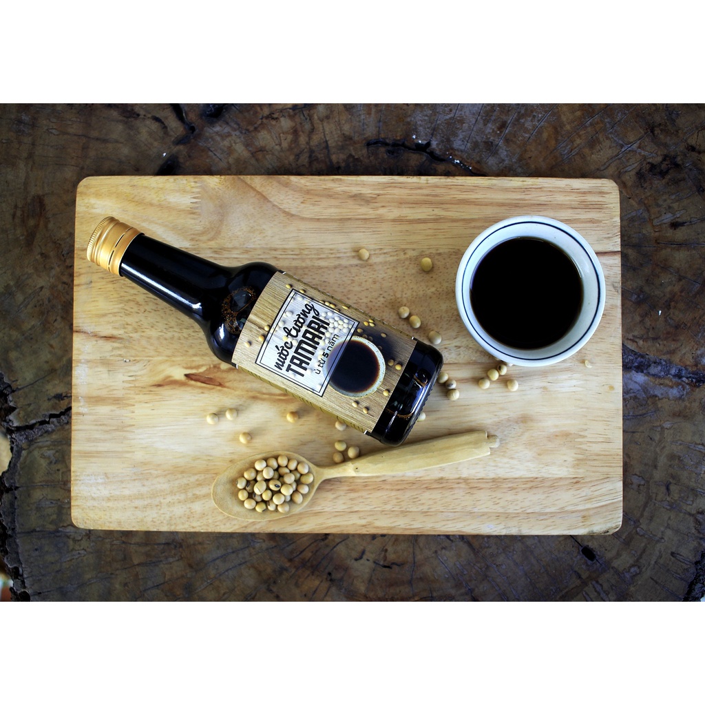 Nước tương Tamari 300ml ủ 5 năm hương vị dịu ngọt umami