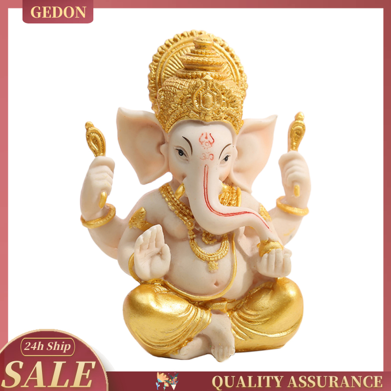 Tượng Voi Thần Ganesha Kích Thước 4 "