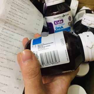 Healthy Care Kids High DHA 60 Viên Úc  (không tanh cho bé)
