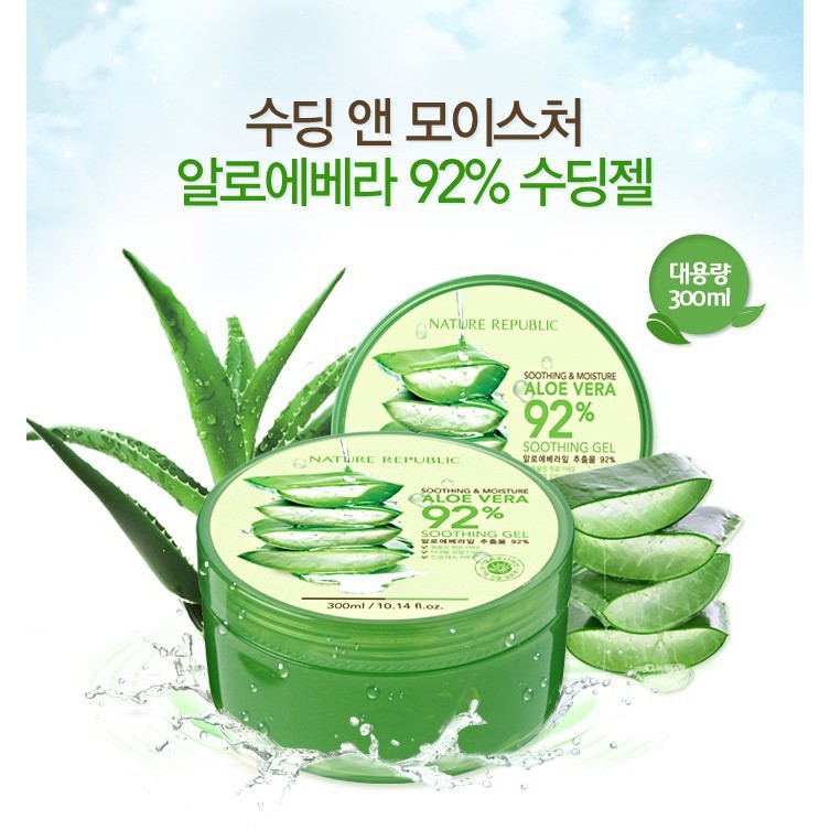 Gel Lô Hội (Nha Đam) 92% - Aloe Vera 92% Soothing Gel