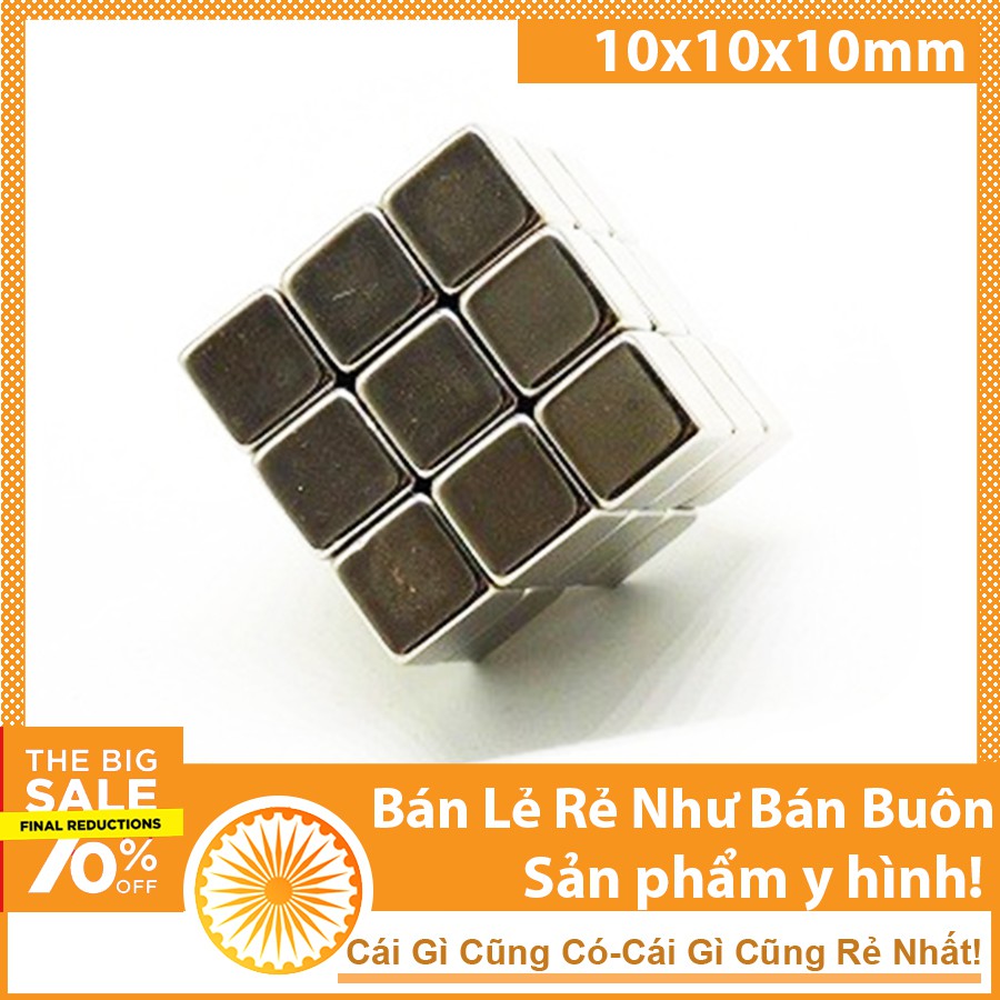 Nam châm 10x10x10mm