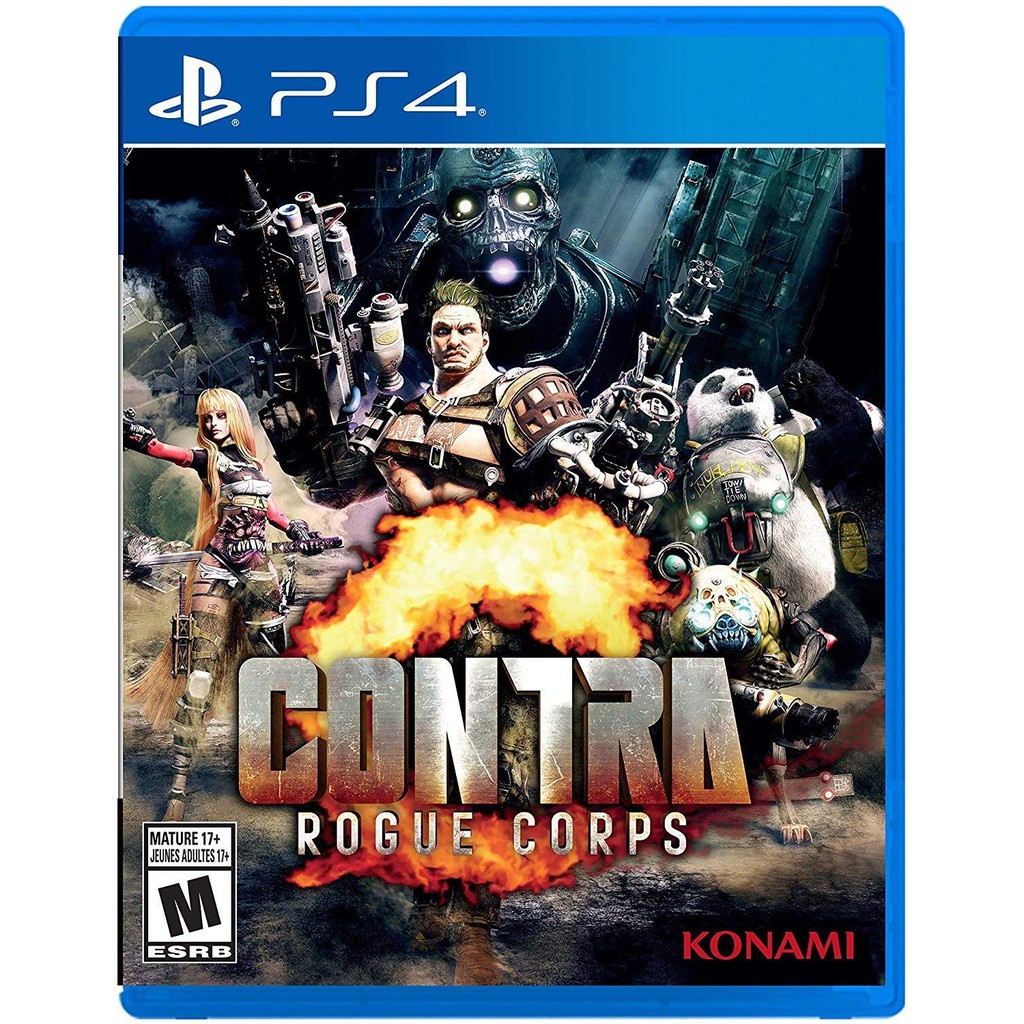 [PS4-US] Đĩa game CONTRA Rogue Corps - PlayStation 4