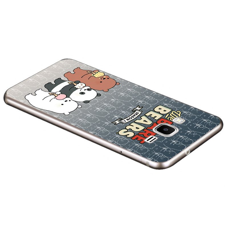 Ốp lưng hoạt hình gấu cho Samsung Note 3 4 5 8 9 Grand 2 CORE Prime Neo Plus A6S