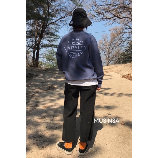 Áo nỉ Sweater Varsity xuất Hàn chính hãng | BigBuy360 - bigbuy360.vn