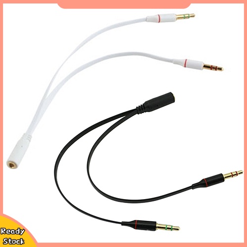Dây Cáp Chuyển Đổi Âm Thanh Tai Nghe 2 Đầu Cắm 3.5mm