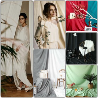 [2M*2M4 MỀM MỊN_NHIỀU MÀU] PHÔNG NỀN VẢI CHỤP ẢNH lookbook quần áo, dày dép. vải nền decor trang trí quay video