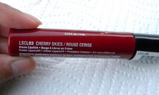 Son kem lì NYX Liquid Suede Cherry Skies 03-Đỏ Đậm