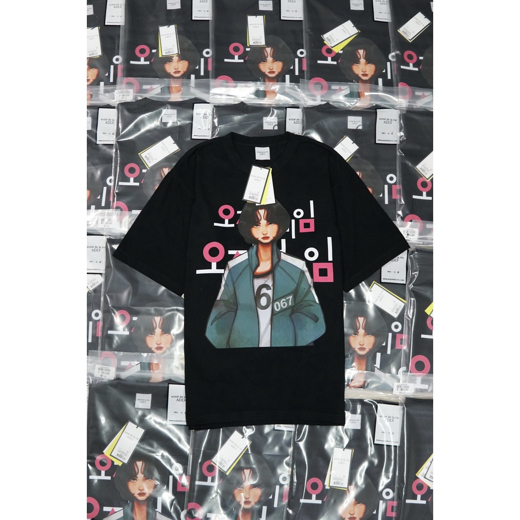 ⚡️ Áo thun ADLV SQUID GAME Vải Cotton 100 %  ⚡️