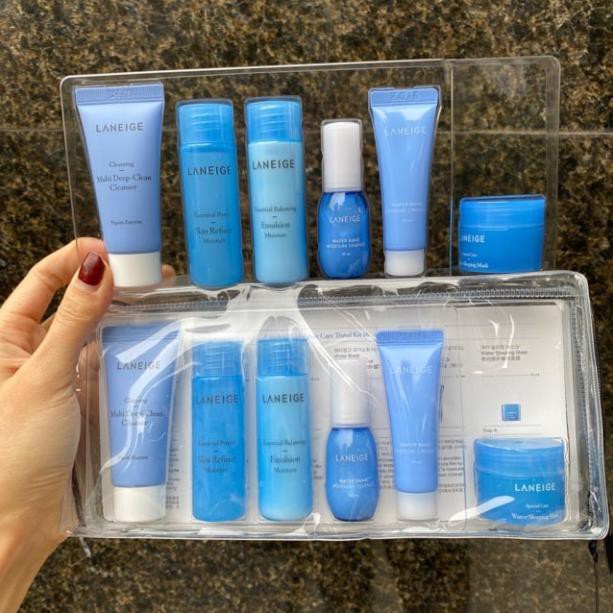 Hàng Hàn- Set Dưỡng Ẩm, Cấp Nước 6 Món Laneige Moisture Care Travel Kit