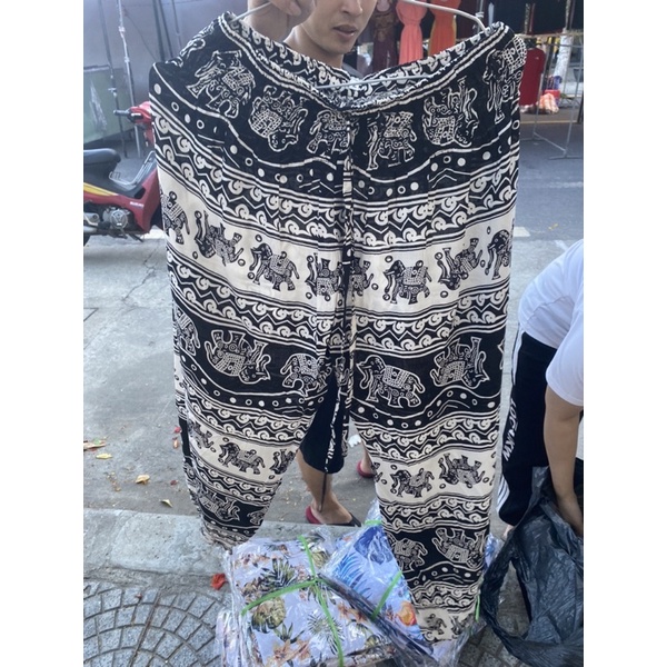 quần alibaba bó côn