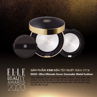 Phấn nước OHUI METAL, cushion che khuyết điểm cực tốt, cushion OHUI DATE 2025 mới nhất