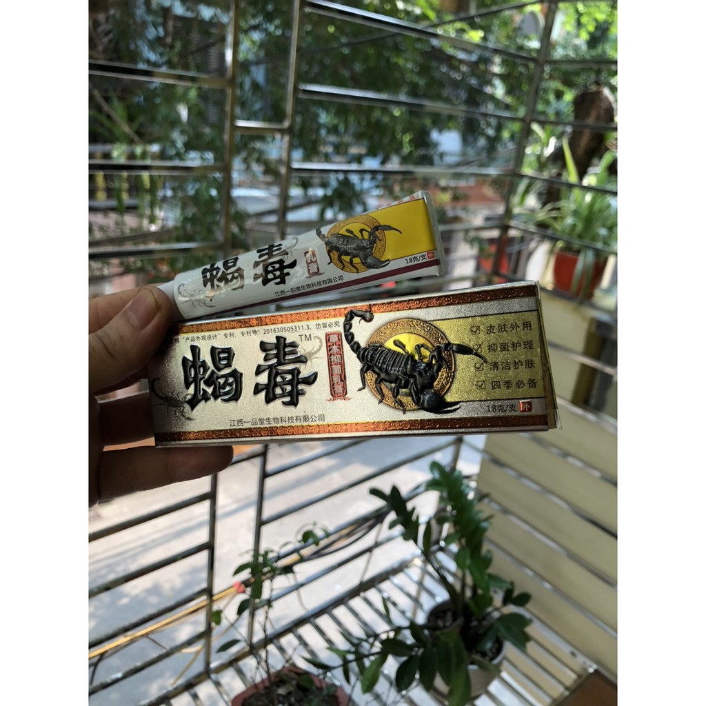 |Bọ Cạp| Kem da liễu bọ cạp đen bôi nấm ngứa, hắc lào, á sừng, nấm da đầu, vảy nến |NgaAnh