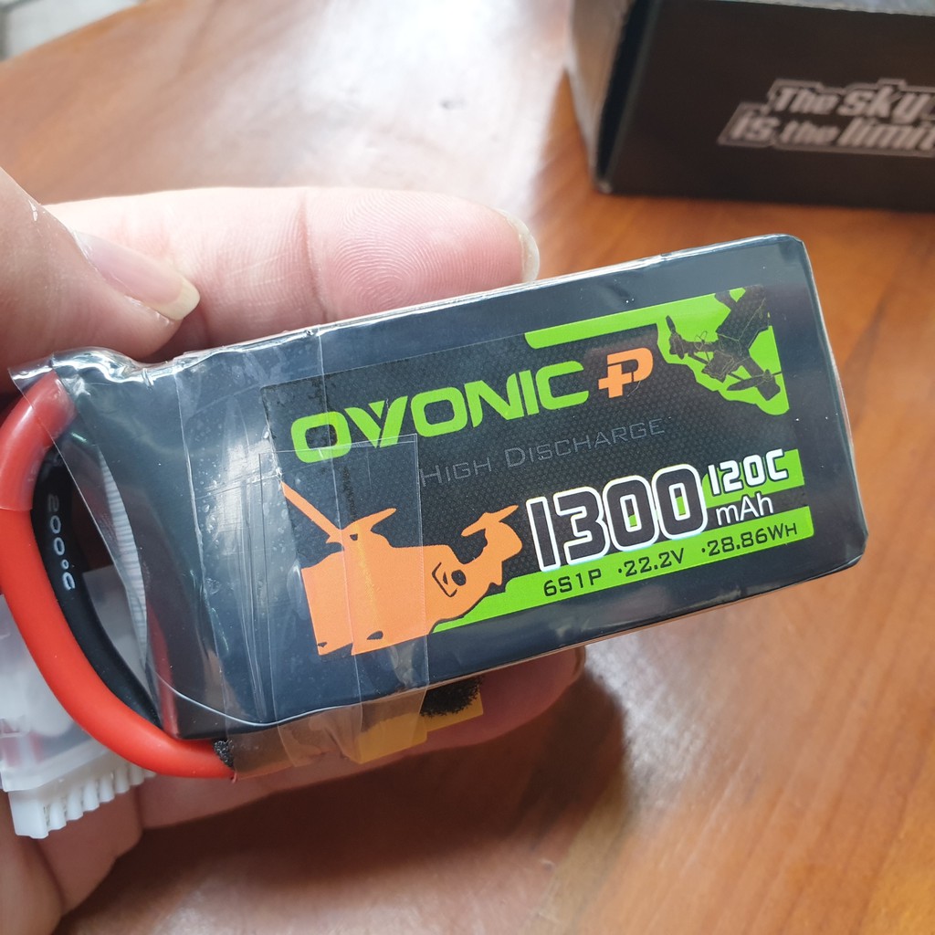 [Mã LIFEXANH03 giảm 10% đơn 500K] Pin Lipo Ovonic 1300mah 6s 120c