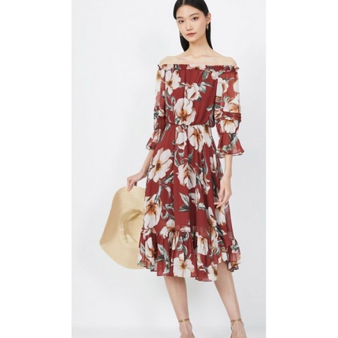 Đầm voan lụa cao cấp Vero Moda