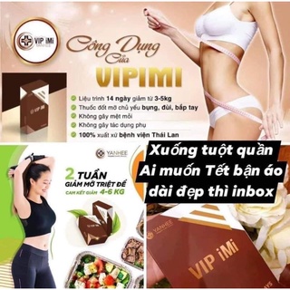 [Mẫu Mới] detox giảm cân Vip IMI giảm cân hủy loại bỏ mỡ thừa làm thon gọn 2 tuần