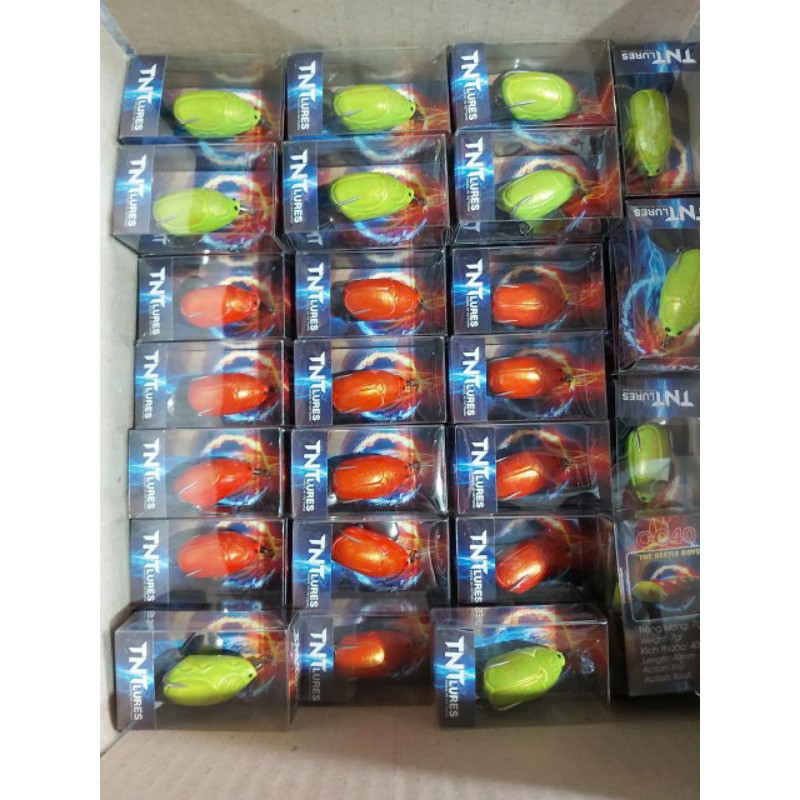 mồi giả T N T lure cc40 siêu nhậy dài 4cm nặng 7g