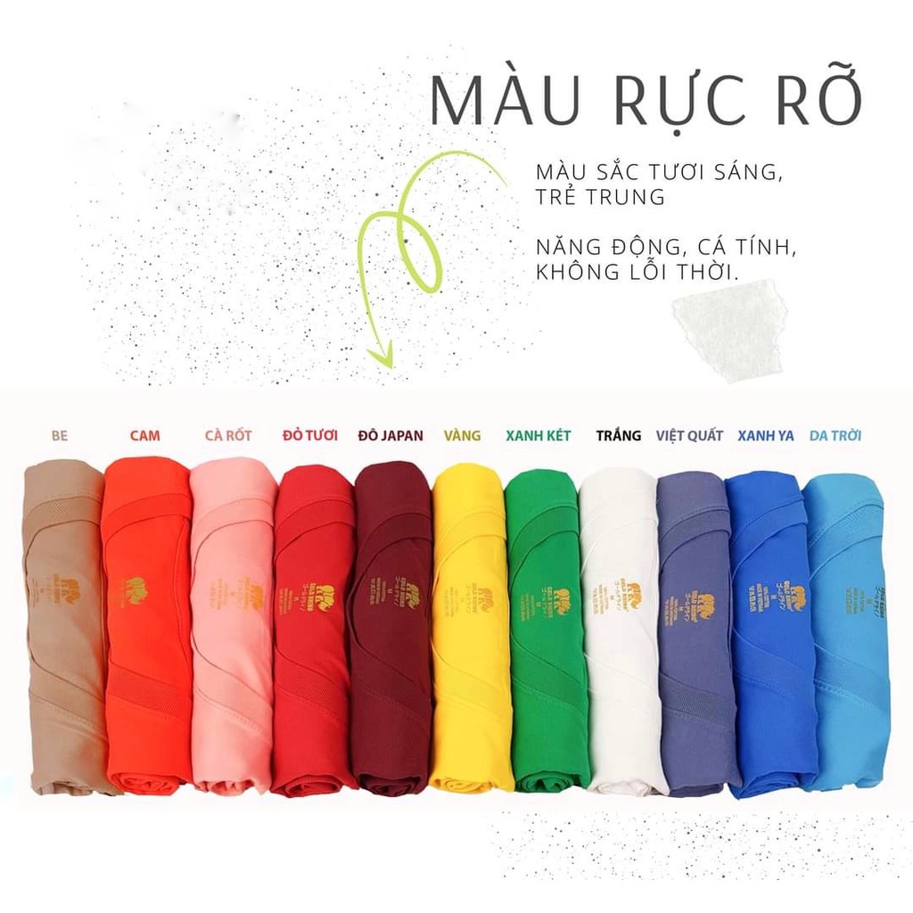 [BẢNG MÀU 3] Áo phông NỮ - NHIỀU MÀU trơn Gold Rhino cao cấp, hàng xuất khẩu - FORM CÓ EO