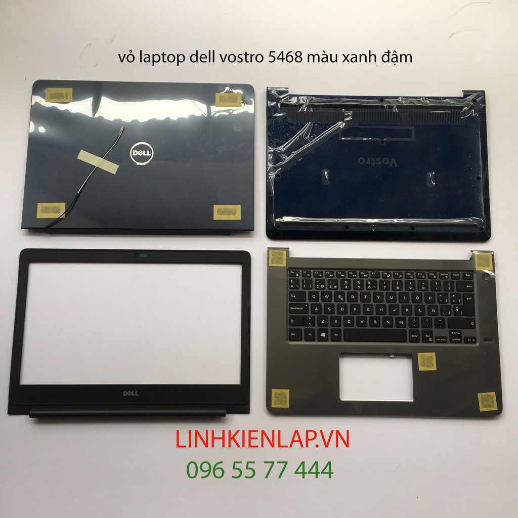 Thay vỏ laptop dell vostro 14 5468 P75G