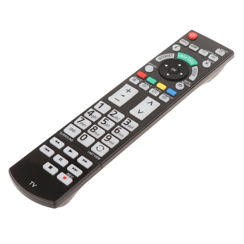 Điều Khiển Từ Xa Cho PanasonicTX-L42ETW50 TX-P50VT50B N2QAYB000715 1 Chiếc Điều Khiển Từ Xa Màu Đen Bằng PC 1 Cái