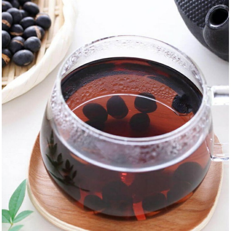 TRÀ ĐẬU ĐEN XANH LÒNG 500G .