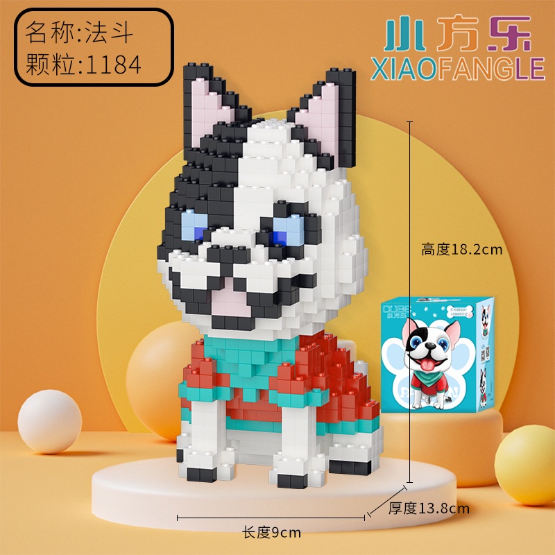 Đồ Chơi Lego Lắp Ráp Hình Chú Chó Nhỏ Dễ Thương Sáng Tạo