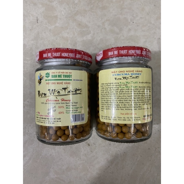 Mật Ong Nghệ Vàng 120gr