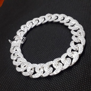Lắc tay bạc cuban
