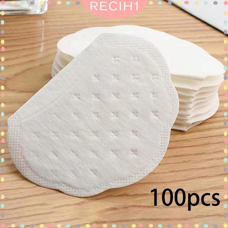 Set 100 Miếng Dán Thấm Mồ Hôi Nách Dùng Một Lần Tiện Lợi Dành Cho Nam Và Nữ