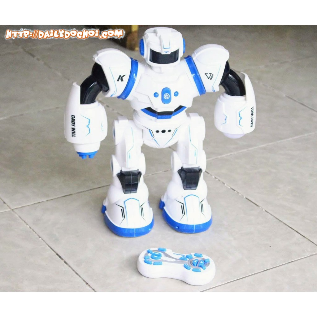 Đồ chơi robot điều khiển thông minh cảm ứng ca hát nhảy múa bắn tên chính hãng JJRC YIDAJIA