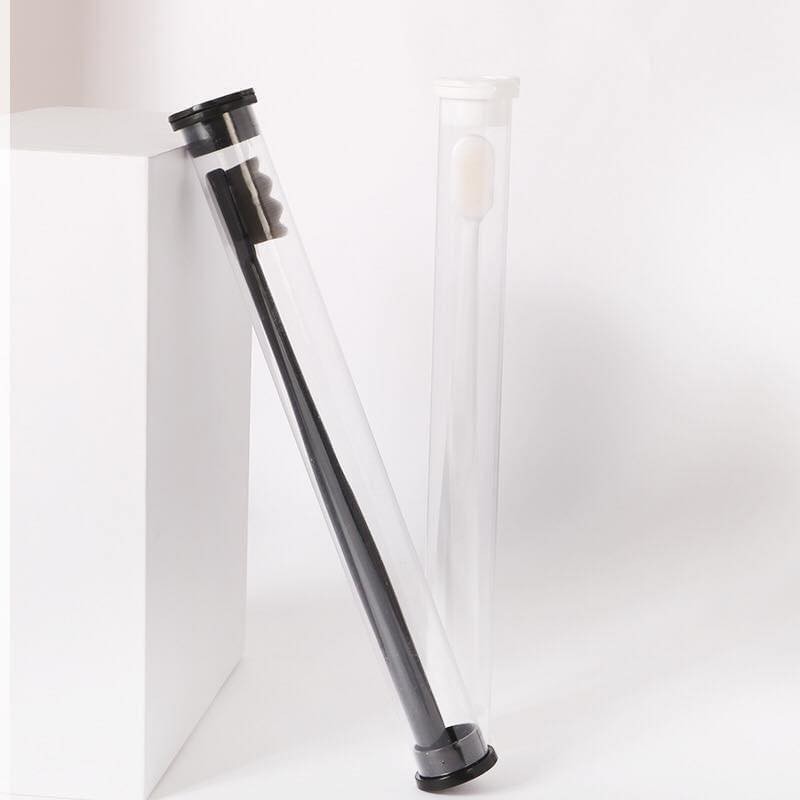 Bàn chải đánh răng cho cả gia đình chất liệu sợi silicon siêu nhỏ mềm mại làm sạch sâu (Kèm hộp đựng)