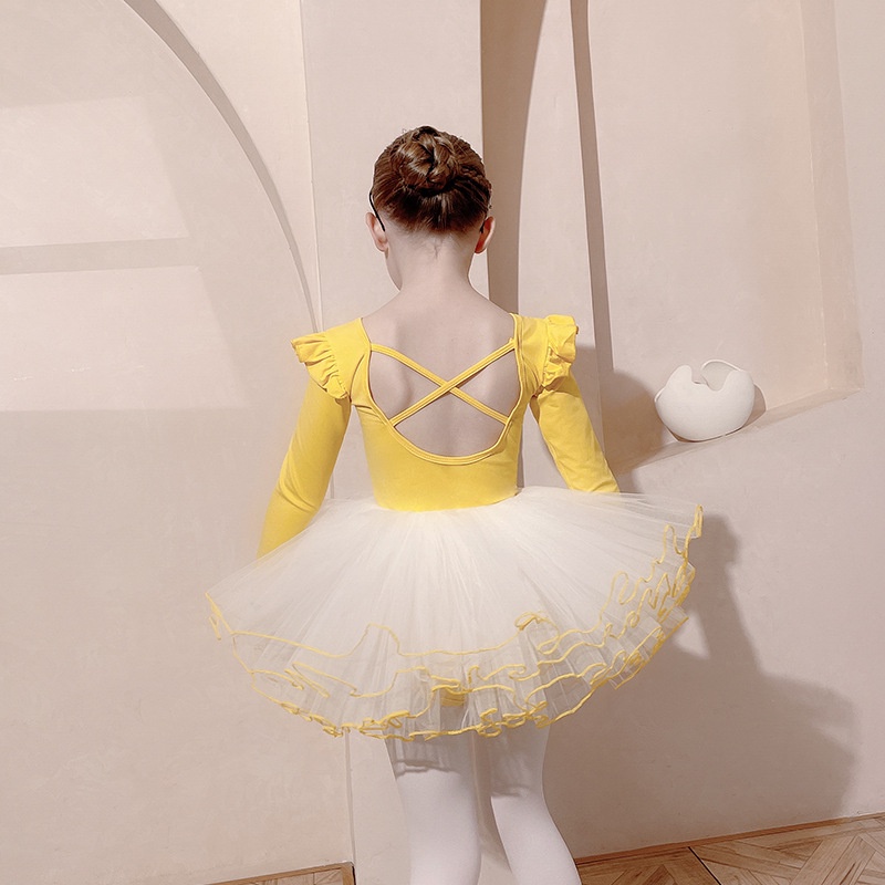 Váy Xòe Múa Ba Lê Xinh Xắn Cho Bé Gái