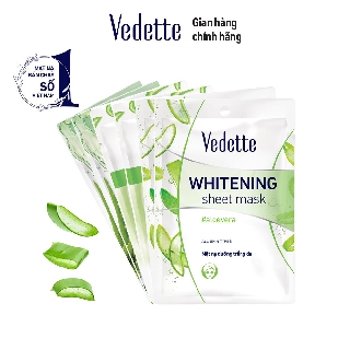 Combo 6 Mặt nạ dưỡng da Vedette nha đam