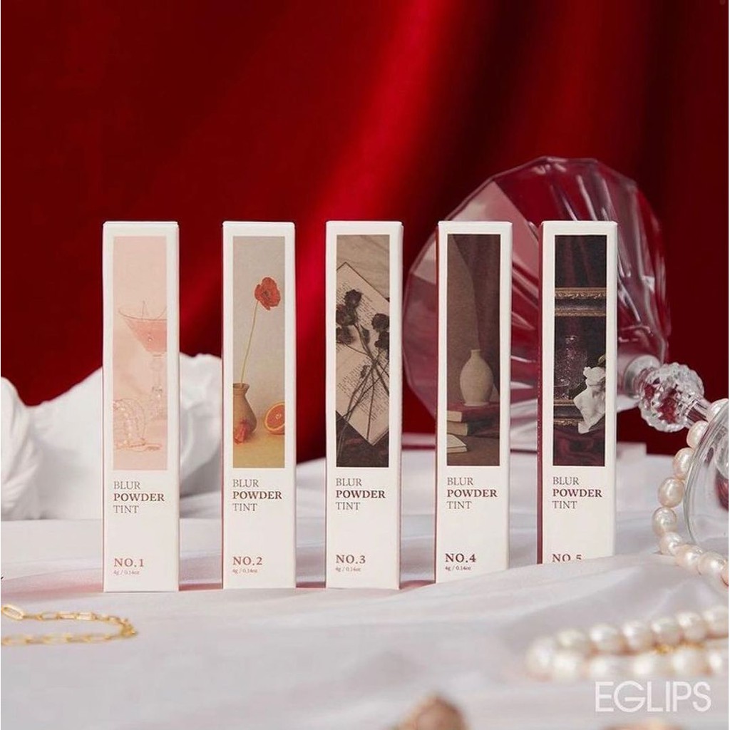 Son kem lì Eglips Blur Powder Tint 4g | Shopee Việt Nam