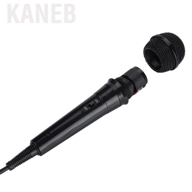 Kaneb Portable Handheld Moving-coil Wired Dynamic Microphone Clear Voice For Karaoke