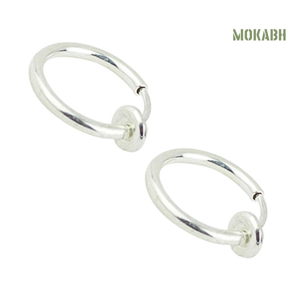 1 Khuyên Xỏ Mũi / Môi / Tai Không Biến Dạng Đơn Giản Thời Trang