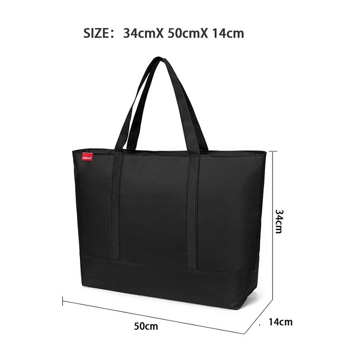 Túi laptop vải Canvas kháng nước vừa tất cả các loại Laptop - Túi tote vải Unisex phong cách Streetwear TC04-D