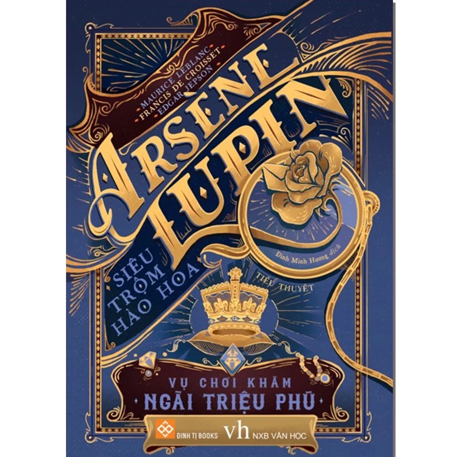 Sách - Arsène Lupin - Siêu trộm hào hoa