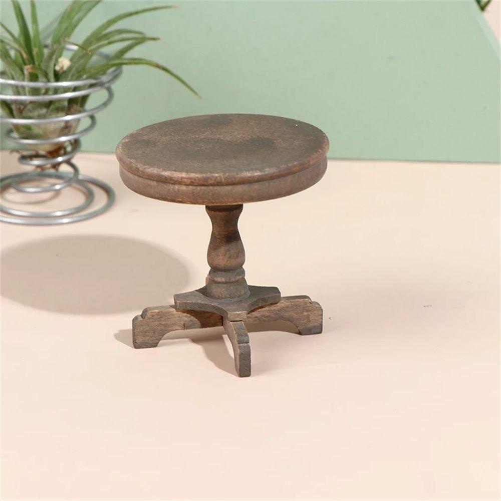 Mô Hình Bàn Cà Phê NICKOLAS Mini Tỉ Lệ 1: 12 Dùng Trang Trí Tiểu Cảnh